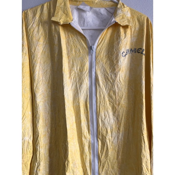 Vintage Camel Tyvek Jacket XL 44-46 Promo Breweriana Smoking Joe Cool Blues - Picture 1 of 7